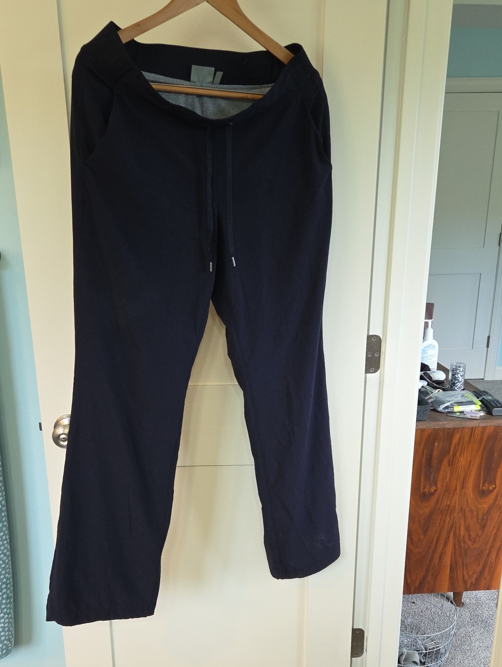 Athleta Navy Drawstring Track Pants